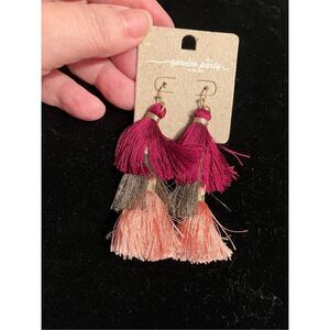 Garden Party Fringe Earrings